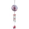 Spoontiques Cardinal Wind Spinner Chime – Outdoor Garden Décor – Decorative Chimes for Yard, Garden, Backyard and Patio Decoration