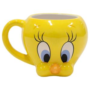 Spoontiques Tweety Ceramic Sculpted Mug, 20oz – Microwave Safe, Perfect for Coffee, Tea, All Types of Hot & Cold Beverages