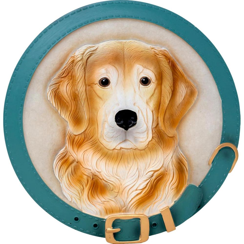 image:imageSpoontiques Garden Dcor Golden Retriever Stepping Stone Decorative Stone for Garden