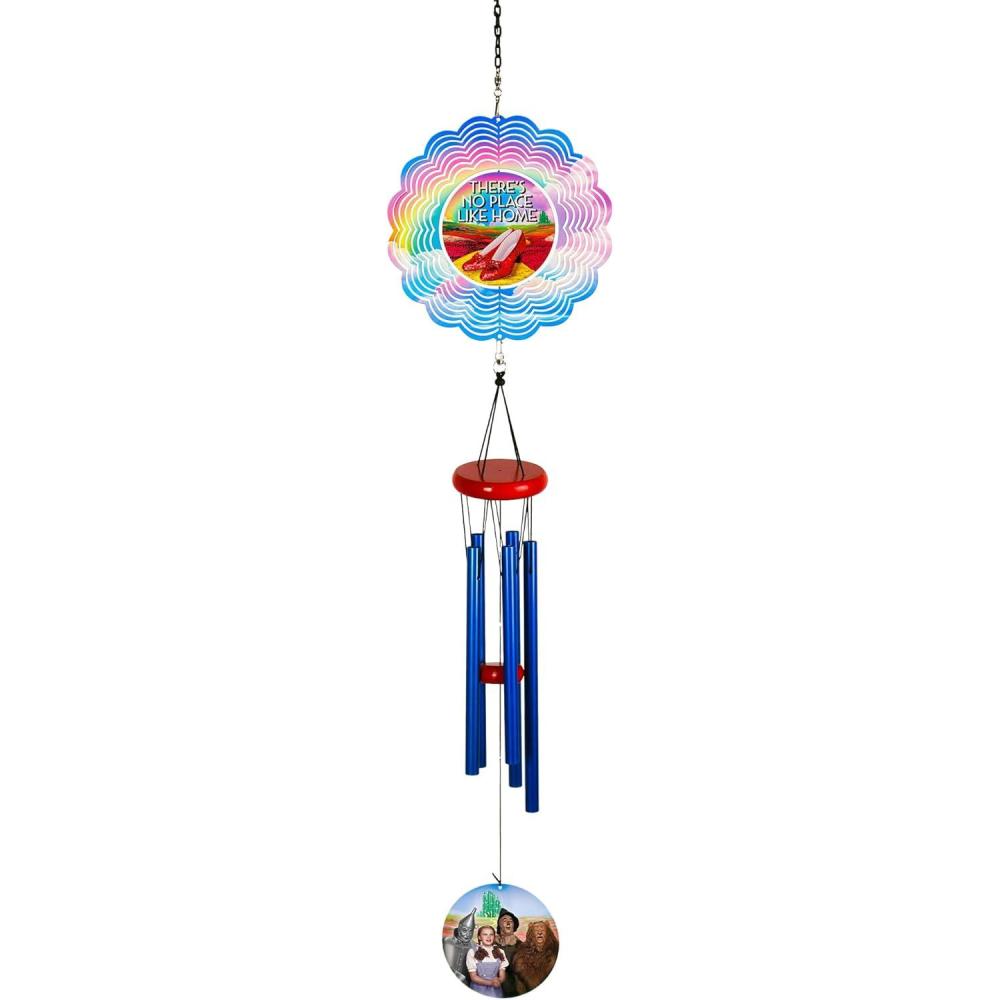 image:imageSpoontiques Wizard of Oz Spinner Wind Chimes Outdoor Garden Dcor Decorative Chimes for Yard Garden Backyard and Patio Decoration