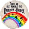 Spoontiques Decorative Stepping Stone, Outdoor Garden Decoration (Rainbow Bridge)