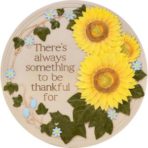Spoontiques – Garden Décor – Be Thankful for Stepping Stone – Decorative Stone for Garden